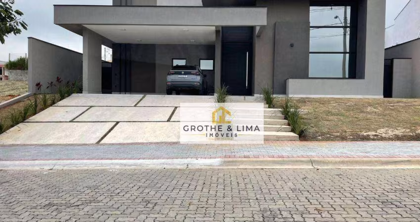 Casa térrea no residencial ecopark bourbon caçapava - 540m² de terreno e 280m² de área construída - r$ 1.805.000,00