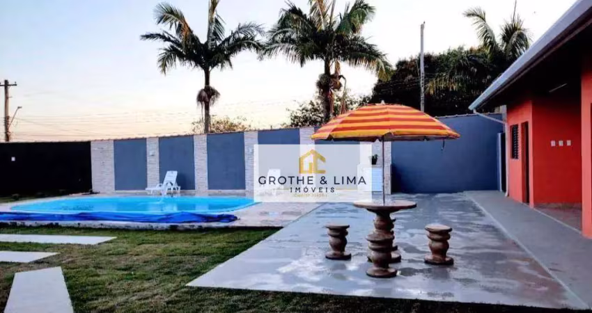 Chácara com 1 dormitório à venda, 750 m² por r$ 473.000,00 - tremembé - são paulo/sp