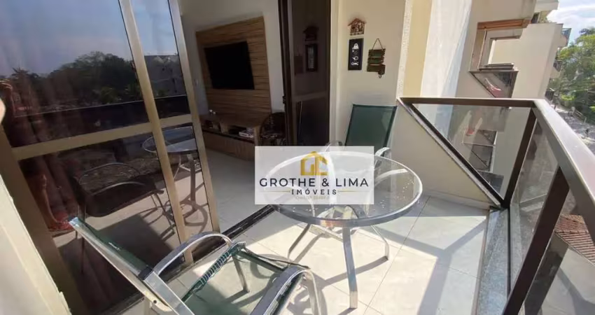 Cobertura com 3 dormitórios à venda, 117 m² por r$ 902.000,00 - praia do tenório - ubatuba/sp