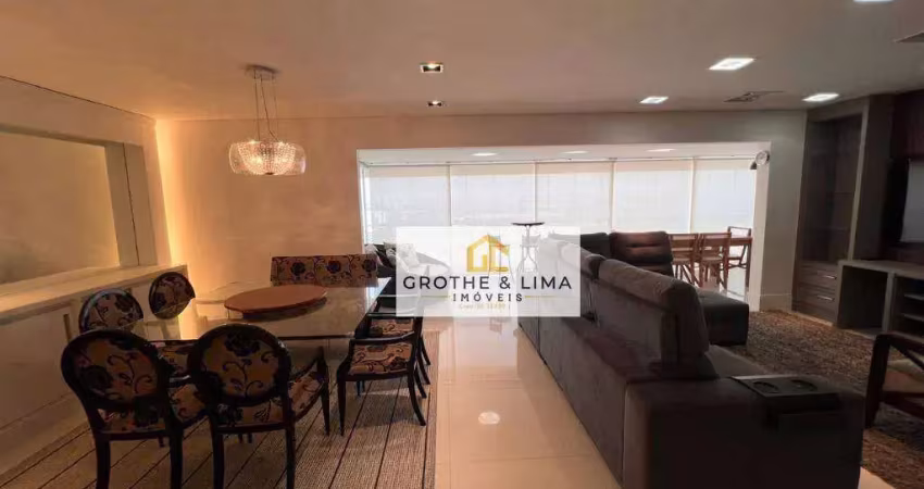 Apartamento com 3 dormitórios, 167 m² - venda por r$ 2.300.000,00 ou aluguel por r$ 10.000,00/mês - jardim esplanada - são josé dos campos/sp