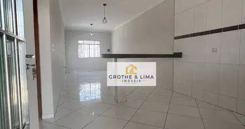 Casa térrea em lote inteiro com 2 dormitórios à venda, 70 m² - residencial esperança - caçapava/sp