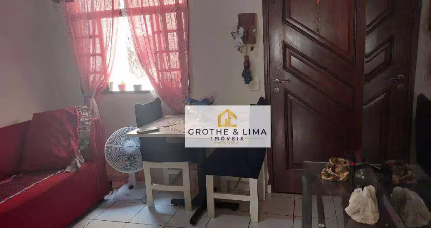 Apartamento com 2 dormitórios à venda, 54 m² por r$ 180.000,00 - jardim caçapava - caçapava/sp