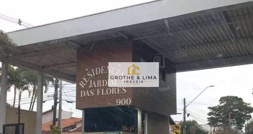 Casa térrea com 4 dormitórios, 1 suíte à venda, 140 m² - jardim das flores - são josé dos campos/sp