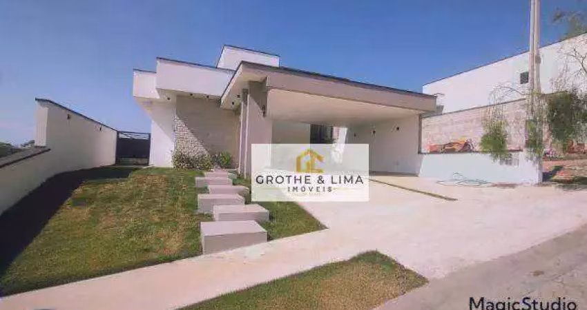 Casa com 3 dormitórios à venda, 194 m² por r$ 1.150.000 - condomnio fechado - taubaté/sp