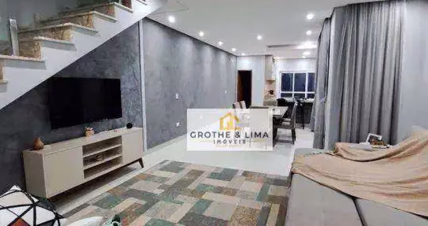 Sobrado com 3 dormitórios à venda, 162 m² por r$ 1.060.000 - jardim das indústrias - são josé dos campos/sp