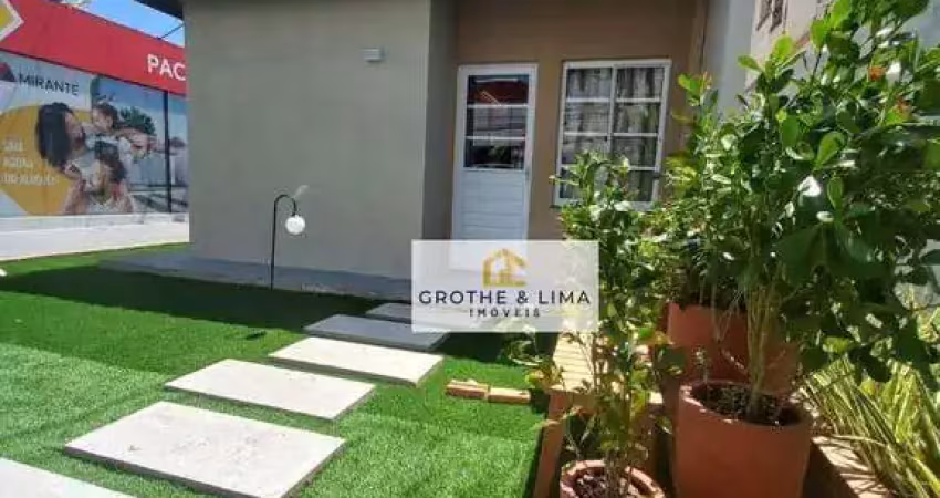 Lançamento - casa com 2 dormitórios à venda, 45 m² por r$ 210.000 - distrito industrial do una ii - taubaté/sp