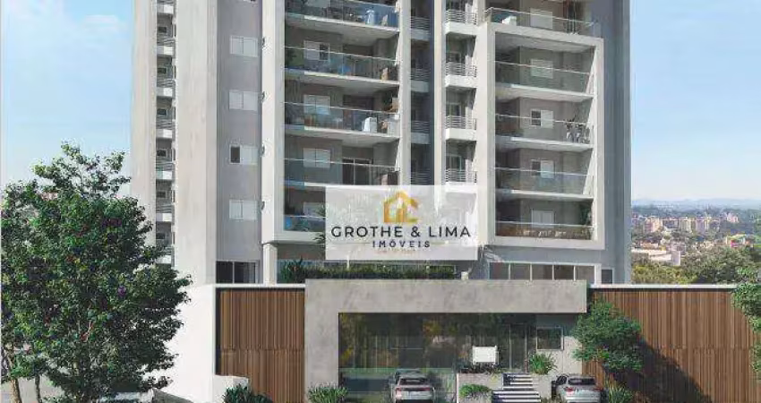 Excelente apartamento com 3 dormitórios, 2 vagas, 112 m², à venda - vila costa - taubaté/sp