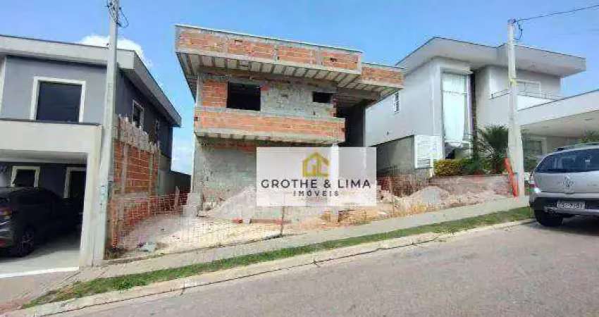 Casa em construção - condomínio residencial mantiqueira - 4 dormitórios - 230m²