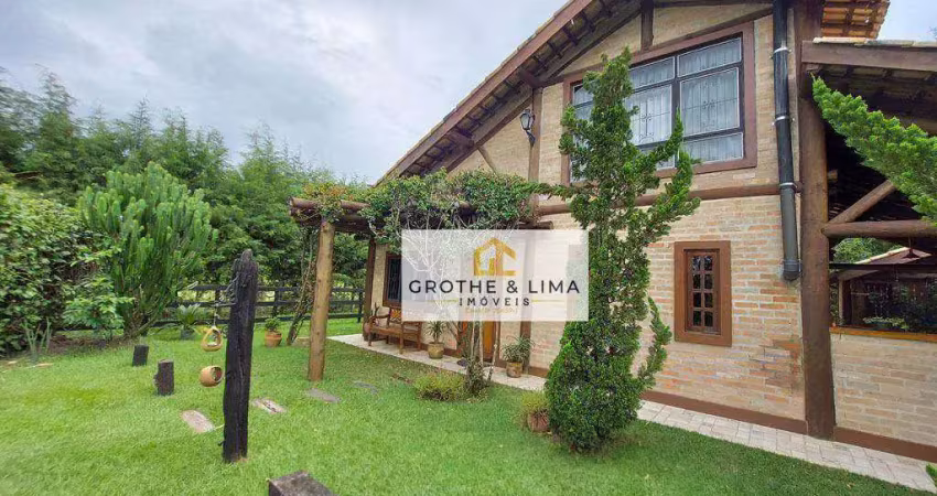 Chácara com 2 dormitórios à venda, 1280 m² por r$ 1.419.000,00 - mandú - pindamonhangaba/sp