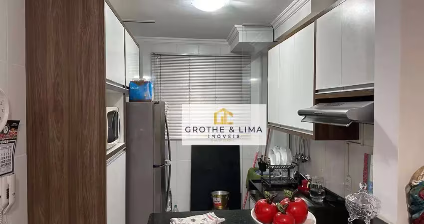 Apartamento com 2 dormitórios à venda, 46 m² por r$ 190.000,00 - residencial sítio santo antônio - taubaté/sp