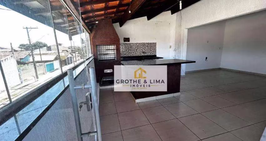 Sobrado com 4 dormitórios à venda, 218 m² por r$ 450.000 - vila areao - taubaté/sp