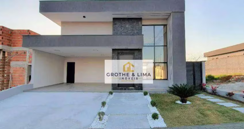 Casa térrea com 3 dormitórios, 1 suíte à venda, 178 m² - santa mônica - caçapava/sp