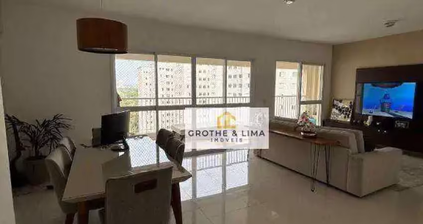 Apartamento à venda, 131 m² por r$ 1.378.000,00 - jardim das indústrias - são josé dos campos/sp