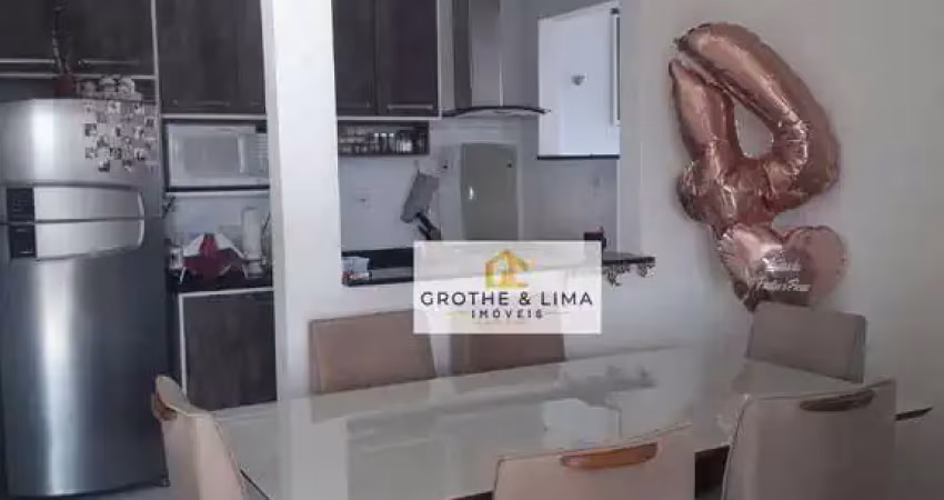 Apartamento com 2 dormitórios à venda, 72 m² por r$ 290.000,00 - estiva - taubaté/sp
