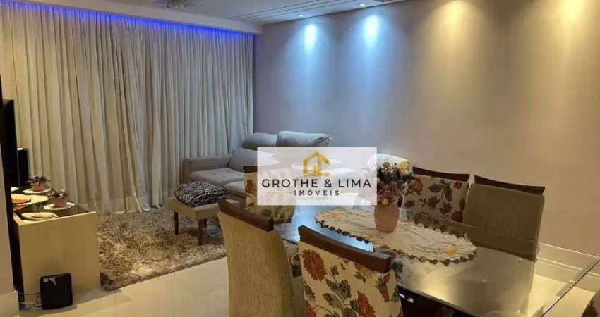 Apartamento com 3 dormitórios, 1 suíte à venda, 111 m² - jardim alvorada - são josé dos campos/sp