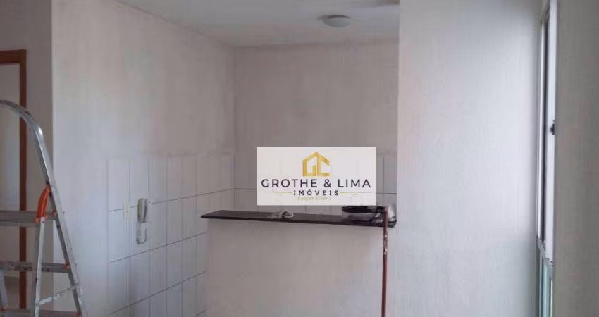 Apartamento com 2 dormitórios à venda, 42 m² por r$ 200.000,00 - jardim das cerejeiras - são josé dos campos/sp