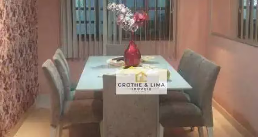 Sobrado com 3 dormitórios à venda, 125 m² por r$ 425.000 - residencial sítio santo antônio - taubaté/sp