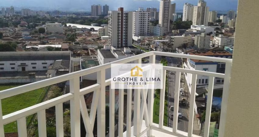 Apartamento com 2 dormitórios à venda, 64 m² por r$ 400.000 - centro - taubaté/sp