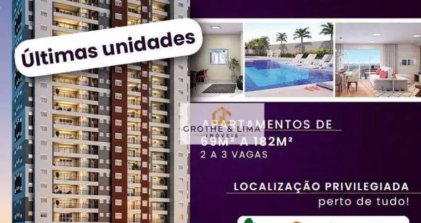 Apartamento com 3 dormitórios à venda, 106 m² por r$ 712.500,00 - esplanada independência - taubaté/sp