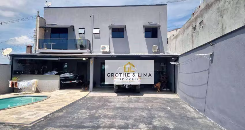Sobrado com 3 dormitórios à venda, 200 m² por r$ 530.000,00 - santa cecilia ii - são josé dos campos/sp