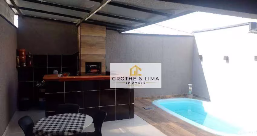 Sobrado com 4 dormitórios à venda, 140 m² por r$ 689.000,00 - vila tesouro - são josé dos campos/sp