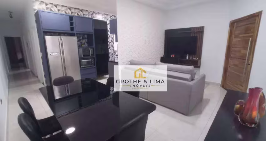 Casa em condomínio com 3 dormitórios à venda, 105 m² - vila dos comerciarios ii - taubaté/sp