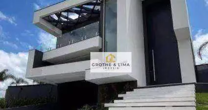 Sobrado com 4 dormitórios à venda, 430 m² por r$ 4.350.000,00 - condomínio residencial alphaville - são josé dos campos/sp