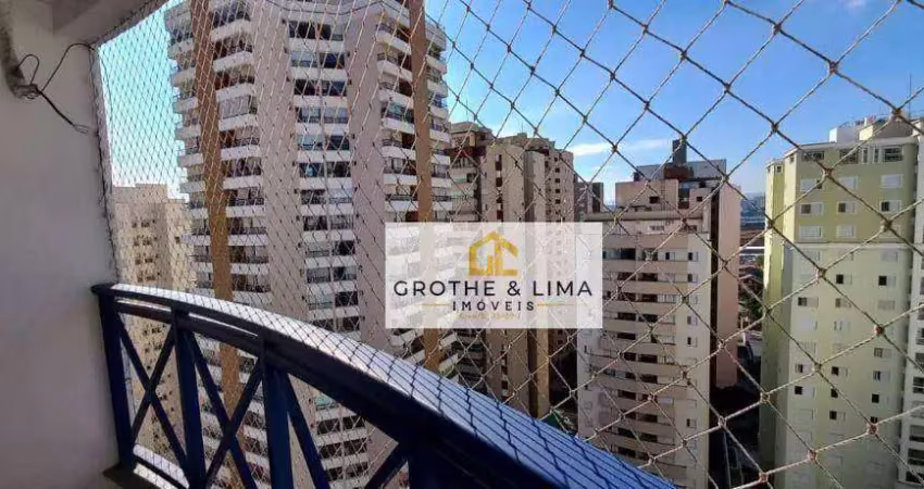 Apartamento duplex com 3 dormitórios, 210 m² - venda por r$ 1.500.000,00 ou aluguel por r$ 7.500,00/mês - parque residencial aquarius - são josé dos campos/sp
