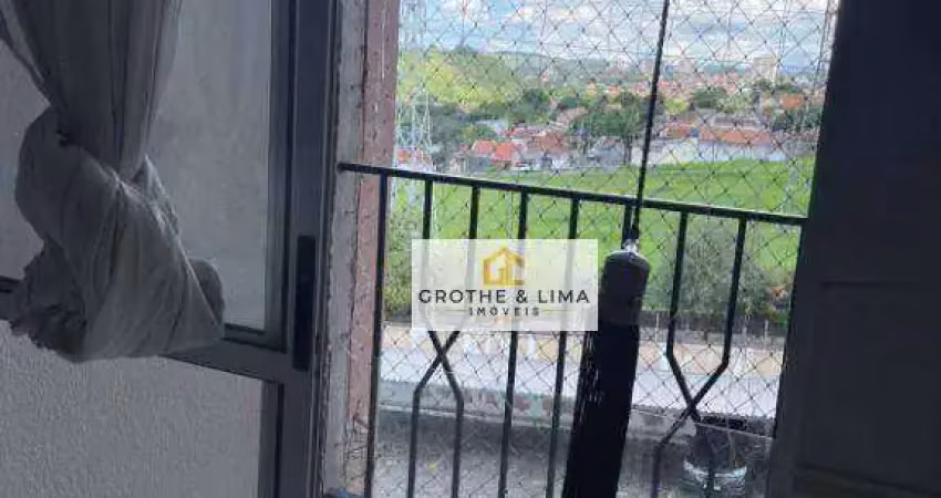 Apartamento com 3 dormitórios à venda, 70 m² por r$ 350.000,00 - monte castelo - são josé dos campos/sp