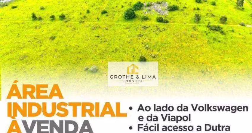 Área à venda, 33311 m² - jardim campo grande - caçapava/sp