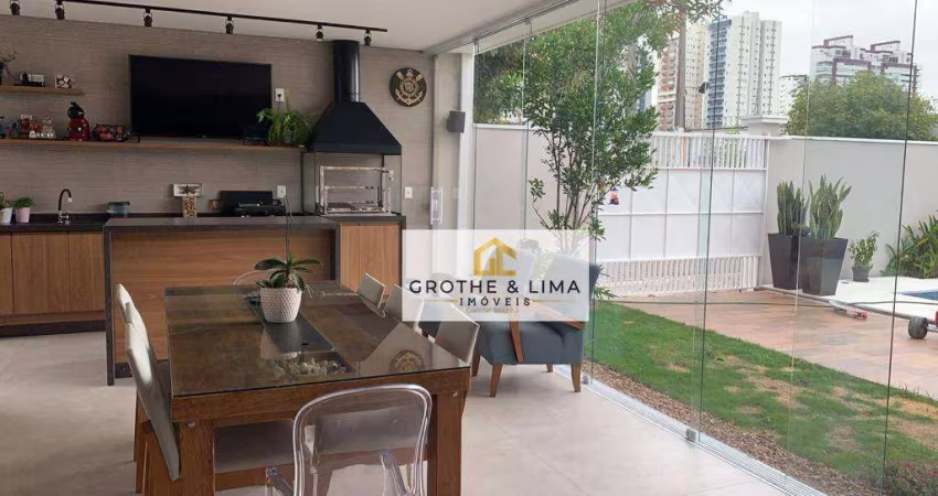 Casa com 5 dormitórios à venda, 327 m² por R$ 3.800.000,00 - Jardim Aquarius - São José dos Campos/SP
