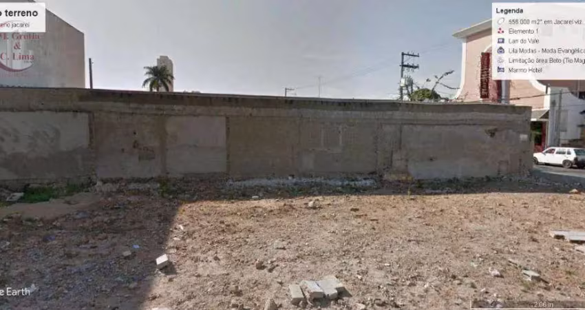 Terreno à venda, 245 m² por r$ 415.000,00 - centro - jacareí/sp