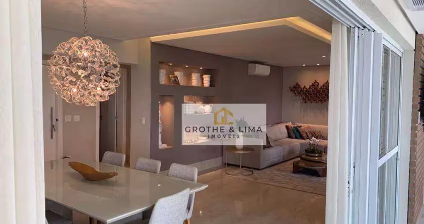 Apartamento com 4 dormitórios à venda, 245 m² por r$ 3.600.000,00 - jardim das colinas - são josé dos campos/sp