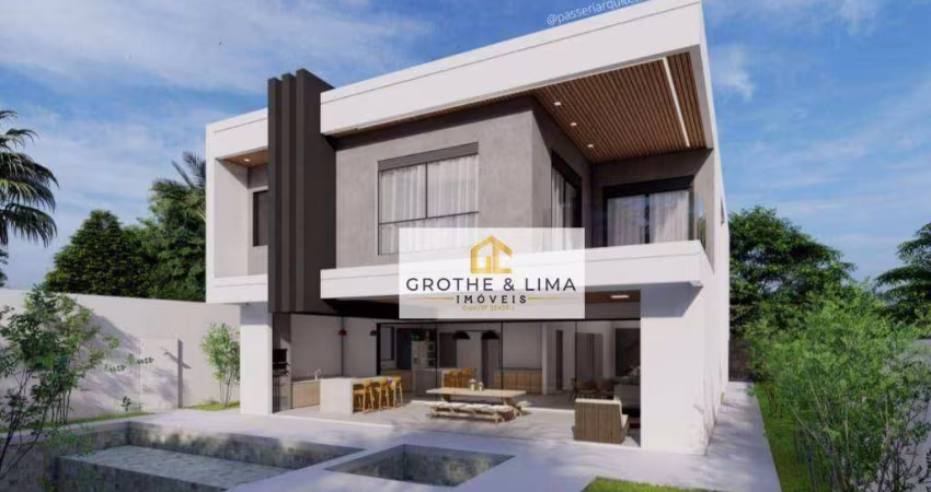 Casa com 4 dormitórios à venda, 430 m² por R$ 6.000.000,00 - Condomínio Residencial Alphaville II - São José dos Campos/SP