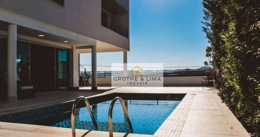 Sobrado com 6 dormitórios à venda, 550 m² por R$ 3.180.000,00 - Condomínio Residencial Jaguary - São José dos Campos/SP