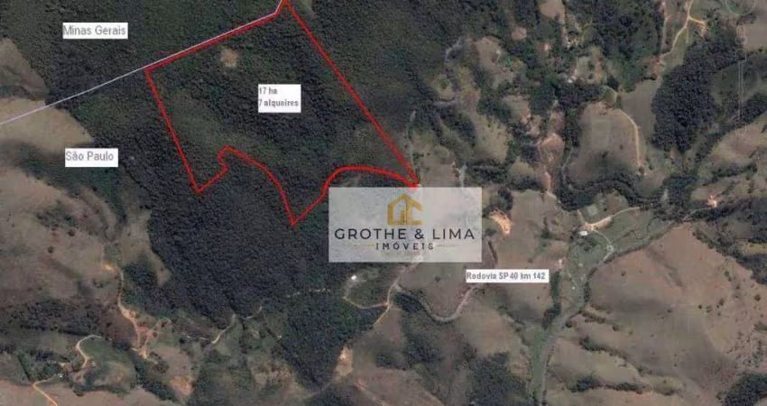 Área à venda, 169000 m² por r$ 990.000,00 - são benedito - monteiro lobato/sp