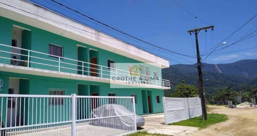 Apartamento com 1 dormitório à venda, 50 m² por r$ 255.000,00 - sertão da quina - ubatuba/sp