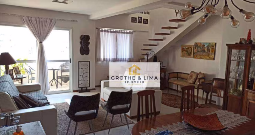 Cobertura à venda, 193 m² por R$ 1.380.000,00 - Jardim Aquarius - São José dos Campos/SP