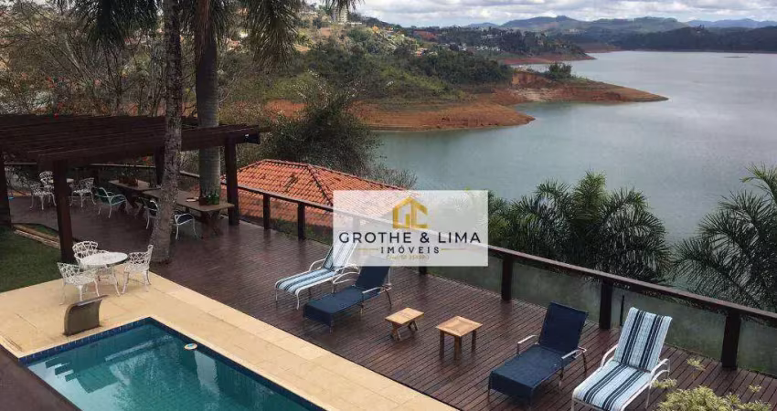 Chácara com 5 dormitórios à venda, 8000 m² por r$ 5.280.000,00 - chácaras condomínio recanto pássaros ii - jacareí/sp