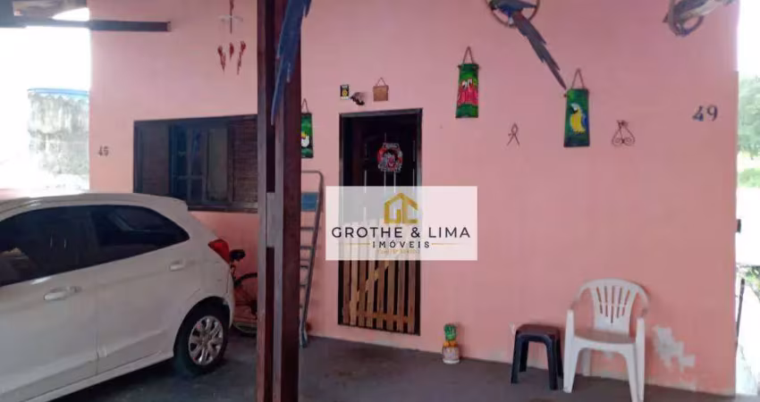 Casa com 3 dormitórios aceito imovel de menor valor, à venda, 177 m² por r$ 300.000 - jardim nova esperança - jacareí/sp