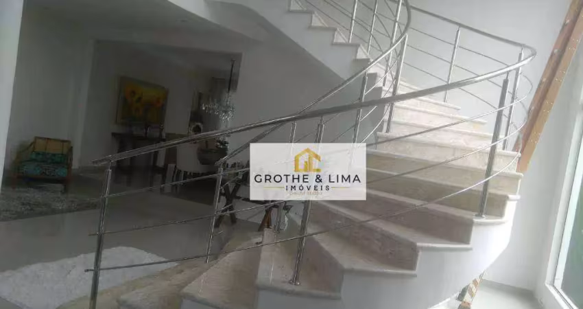 Casa com 4 dormitórios à venda, 555 m² - parque mirante do vale - jacareí/sp