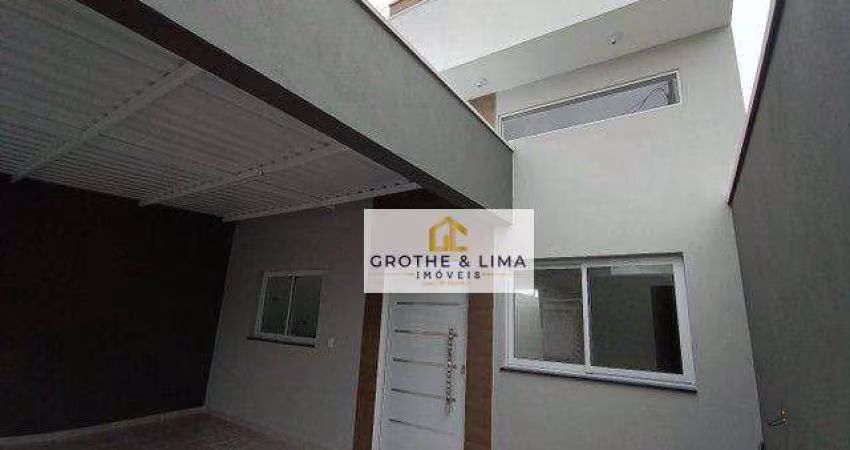 Linda Casa Nova 3 dormitórios à venda, 129 m² por R$ 498.200 - Parque do Museu - Caçapava/SP