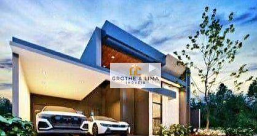 Casa com 3 dormitórios à venda, 150 m²- Jd terra do Vale - Caçapava/SP