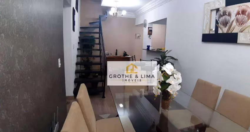 Cobertura com 3 dormitórios à venda, 149 m²  - jardim santa clara - taubaté/sp