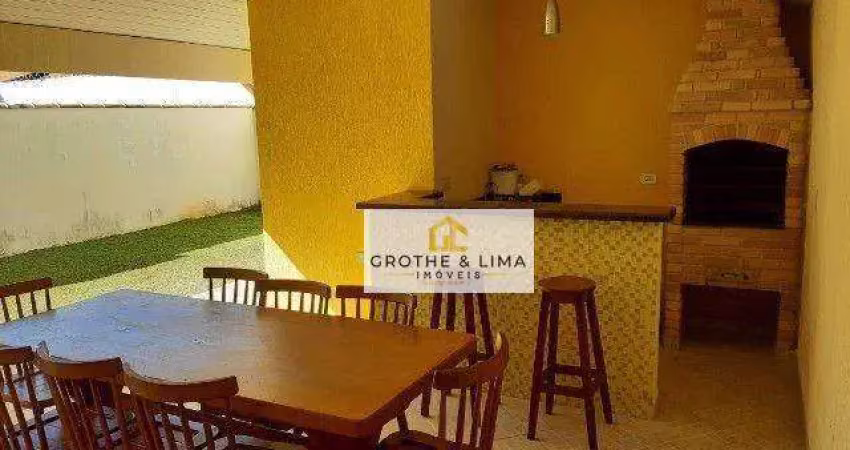 Sobrado com 4 dormitórios à venda, 200 m² por r$ 750.000,00 - parque vera cruz - tremembé/sp