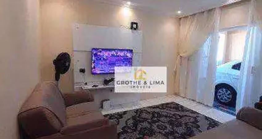 Casa asobradada com 3 dormitórios, 1 suíte à venda, 192 m² - jardim mesquita - jacareí/sp