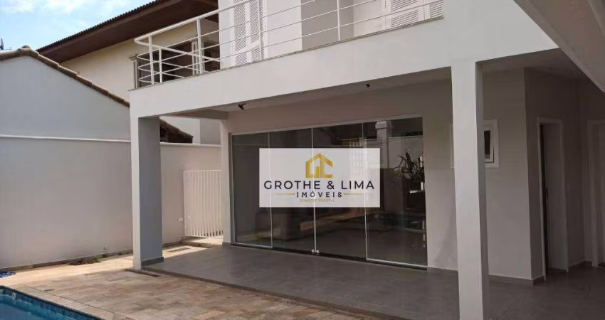 Sobrado com 4 dormitórios para alugar, 285 m² por R$ 14.959,00/mês - Jardim Aquarius - São José dos Campos/SP