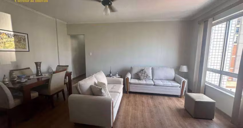 Apartamento com 2 dormitórios à venda, 76 m² por R$ 565.000,00 - Campo Grande - Santos/SP