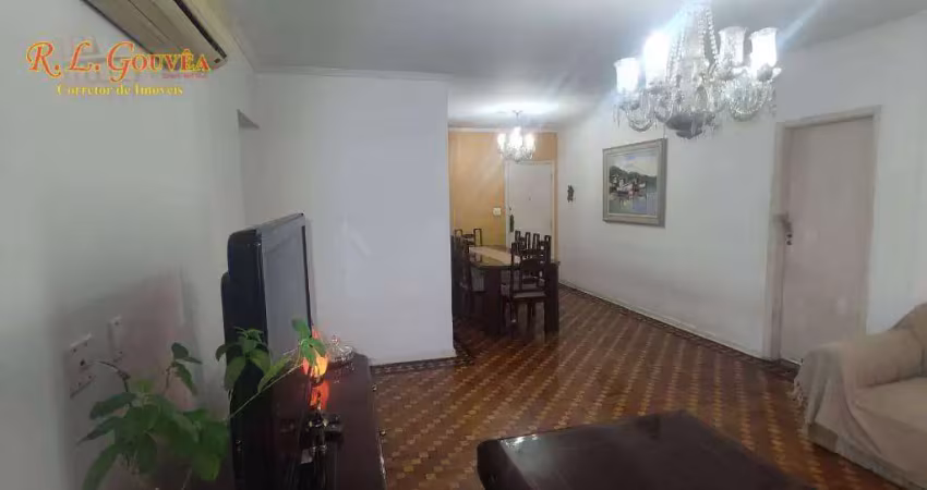 Apartamento com 3 dormitórios à venda por R$ 650.000 - Pompéia - Santos/SP
