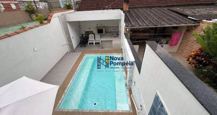 Casa com 3 dormitórios à venda por R$ 1.580.000,00 - Campo Grande - Santos/SP